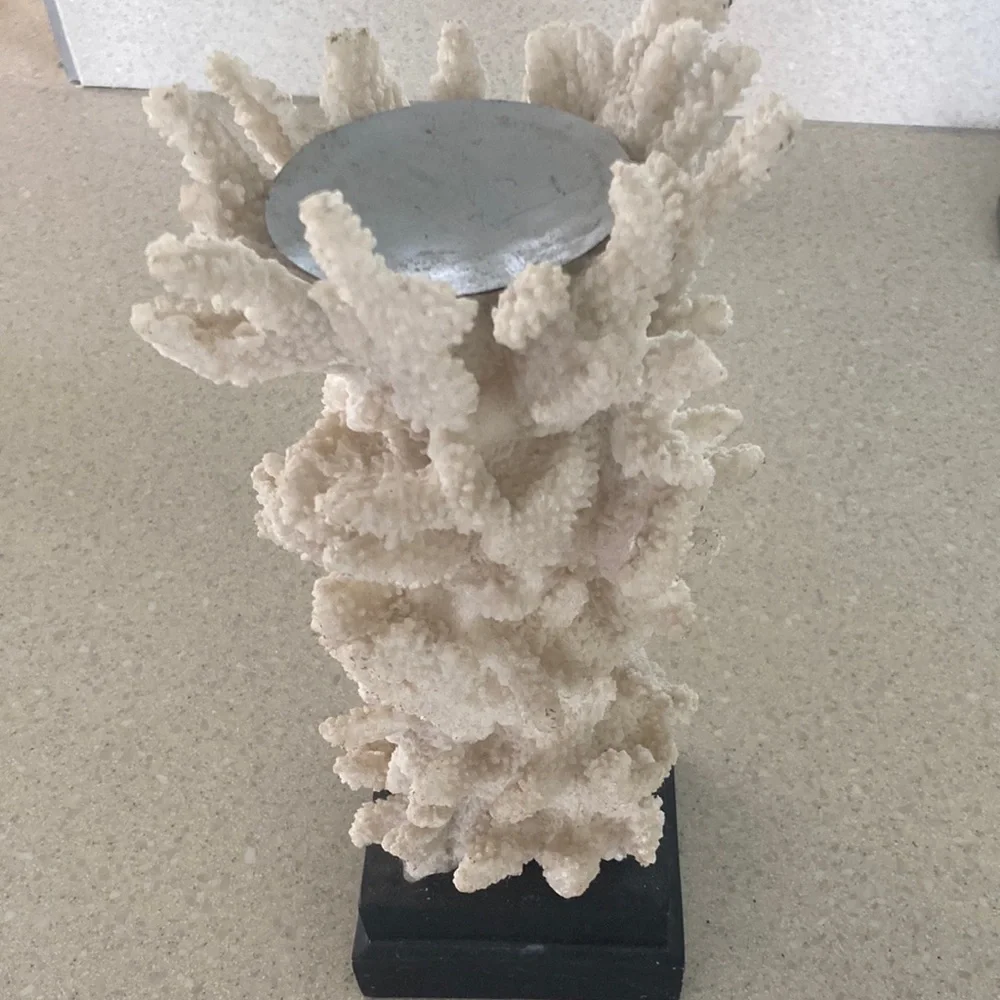 Coral Candle Holder
